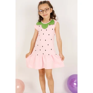 Kız Çocuk Elbise Çilek A38