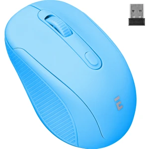 SM-300 Usb Mavi 4D Optik Alkalin Pil Kablosuz Mouse