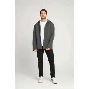 Alexander Gardi Alexandergardı Kapüşonlu Içi Şardonlu Oversize Hırka (E23-607 03)