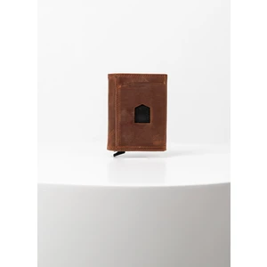 Crazy Taba  Deri Mekanizmalı Cüzdan