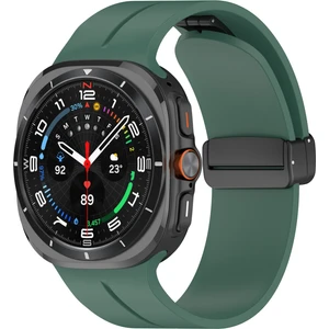 Samsung Galaxy Watch 7 Ultra 47MM Uyumlu Manyetik Mıknatıslı Band Silikon Kordon Kayış