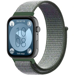 Huawei Watch Fit 3 Uyumlu Woven Örgü Naylon Kordon