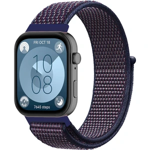 Huawei Watch Fit 3 Uyumlu Woven Örgü Naylon Kordon