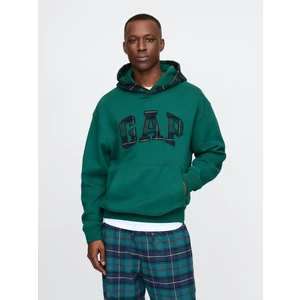 Erkek Yeşil Gap Logo Vintage Soft Sweatshirt