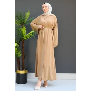 Mercan Tesettür Ferace Sütlükahve