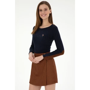 U.s. Polo Assn. Kadın Lacivert Kazak /triko 50288981-VR033