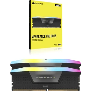 Corsaır Vengeance Rgb 32GB (2X16GB) 6000MHZ Ddr5 C30 1,40V Expo & Xmp Ram (CMH32GX5M2B6000Z30W)
