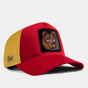 Blackbörk Kırmızı - Sarı Fileli Şapka (Cap)