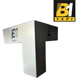 B1 Yapı Pergola 3 Kollu Köşe Kiriş Bağlantı