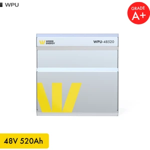 WERER ENERGY 48V 500Ah 26.8kW LiFePO4 WPU Series Bluetooth’lu Lityum Demir Fosfat Akü
