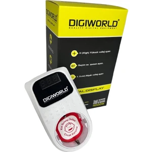 Digital Voltaj Ayarlı Priz Tekli 150/280V 4000W
