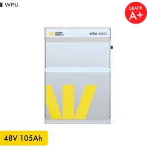 WERER ENERGY 48V 100Ah 5.4kW LiFePO4 WPU Series Bluetooth’lu Lityum Demir Fosfat Akü