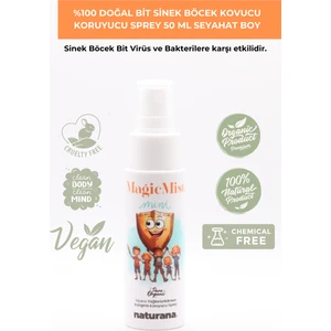 %100 Doğal Kene Bit Sinek Böcek Kovucu Koruyucu Sprey Seyahat Boy 50 ml