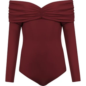 La Sarta Tolero Uzun Kollu Çıtçıtlı Bodysuit