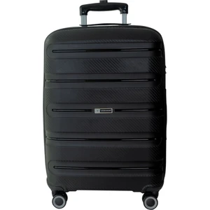 Polipropilen (Pp) Atlas Siyah Büyük Boy Valiz