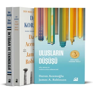 Dar Koridor - Ulusların Düşüşü - İktidar ve Teknoloji 3 Kitap - Daron Acemoğlu