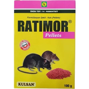 Cegel Ziraat Ratimor Pellet 100 gr Etkili Fare İçin
