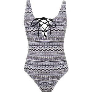 Regular Fit Etnik Desenli Mayo-Fall in Love T3656AZ24SM