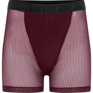 House Of Silk Fleur Tül Erkek Boxer Bordo