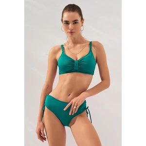 Pierre Cardin Curly Soft Pedli Toparlayıcı Bikini Takım Yeşil 231248