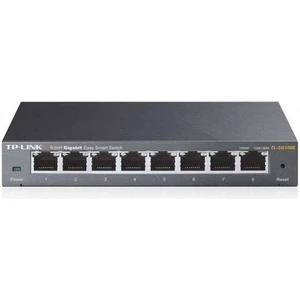Tp-Link TL-SG108E 8 Port 10-100-1000 Mbps Easy Smart Switch Çelik Kasa