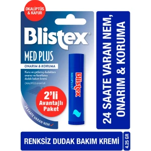 Kuruyan Ve Çatlayan Dudaklara Yoğun Bakım Medplus Stick  4,25 G