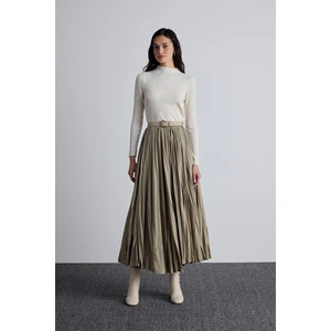 Pılıse Maxı Etek Çağla