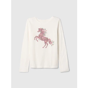 Kız Çocuk Çok Renkli Grafik T-Shirt