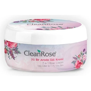 Clean Rose 3,ü Bir Arada Gül Kremi 125ML