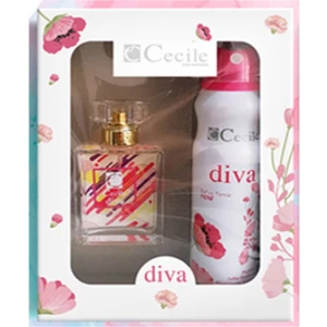 Ccl Cecile 50 ml Diva Edt + 150 ml Diva Deo Kofre