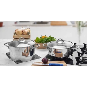 Vision 20X10 Çelik Derin Tencere 3 Litre