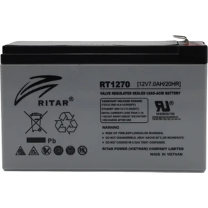 12V 7AH Bakımsız Kuru Tip Agm Vrla Akü