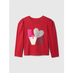 Kız Bebek Kırmızı Mix And Match T-Shirt