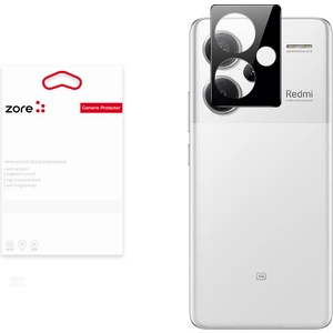 ZORE Nova Global Xiaomi Redmi Note 13 Pro Plus 5g Uyumlu 3D Kamera Camı-Siyah