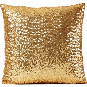 - Pullu Payetli Dekoratif Kırlent Kılıfı