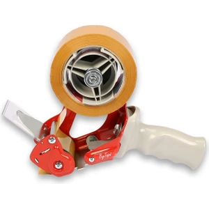 By Tape Koli Bant Makinesi 50 mm Güvenlikli Metal Gri Kırmızı Ayarlanabilir Frenli H13CP