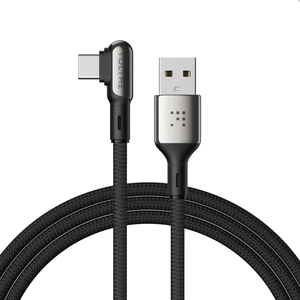 C2068 Stark 60W USB To Type-C Şarj Kablosu 2m 3A-SIYAH