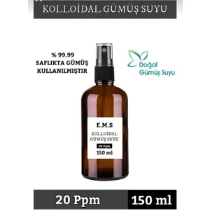 Kolloidal Gümüş Suyu 20 Ppm 150 ml