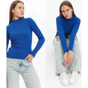 Unisex Yarım Balıkçı Yaka Body