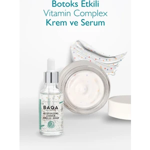 Botoks Etkili Nemlendirici Vitamin Complex Krem ve Serum