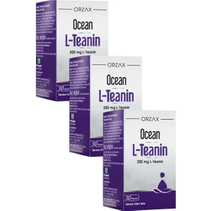 Ocean L-Teanin 200 Mg 30 Kapsül x 3 Adet