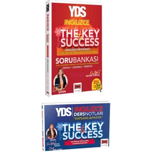 Yargı Yayınevi 2025 YDS İngilizce The Key to Success Soru Bankası ve Ders Notları Seti 2 Kitap
