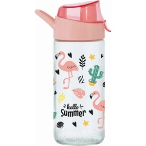 0,5 Lt Desenli Cam Matara-Hello Summer-Como Kapak