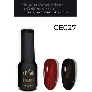 Kalıcı Oje 7d Cat Eye-027 (5 ML) Kırmızı