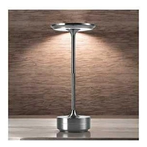 CT-8438 Toronto Şarjlı 3 Renk Dokunmatik Masa Lambası Silver