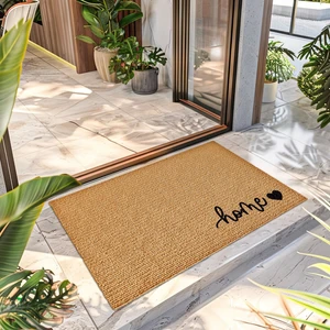 Paspas Kalp Home Desenli Kapı Önü Paspası 40 x 60 cm