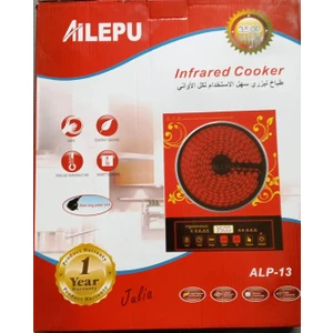 Ailepu -13 Lazer Elektrikli Ocak Dokunmatik Ekranlı Tek Gözlü 3500 Watt