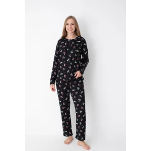 Çiçek Desenli Pijama Takımı