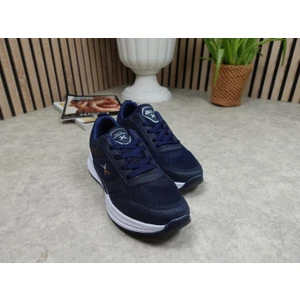 Günlük Fileli Nefes Alabilen Erkek Sneaker Bağcıklı Kalın Taban Hafif Rahat Yürüyüş Koşu Spor Ayakkabısı 8011