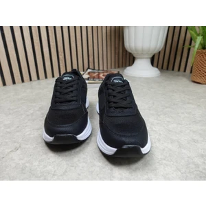 Günlük Fileli Nefes Alabilen Erkek Sneaker Bağcıklı Kalın Taban Hafif Rahat Yürüyüş Koşu Spor Ayakkabısı 8011